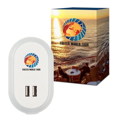 Ul Listed Nightlight A/c Adapter With Custom Box